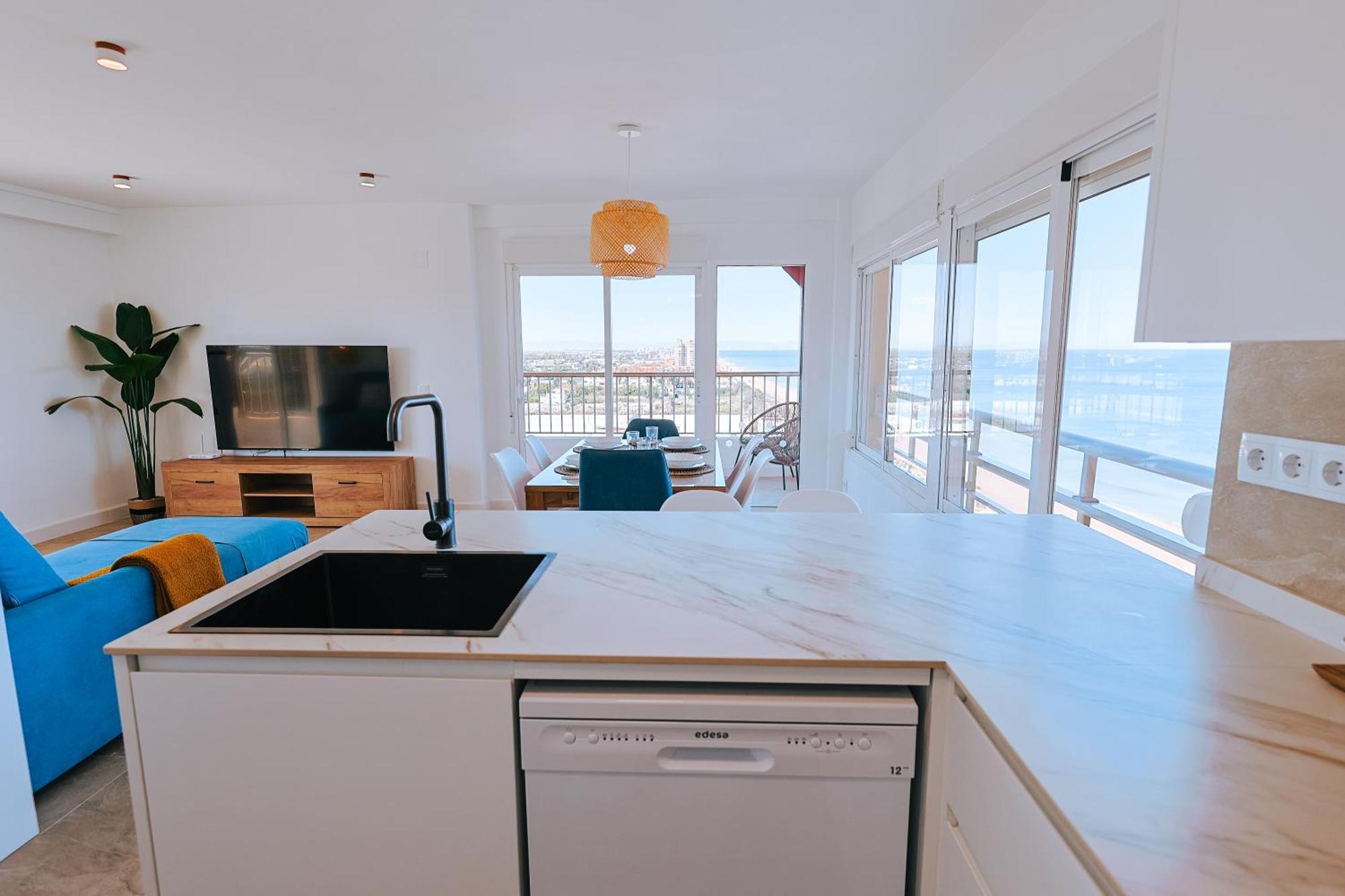 Apartamento Premium Con 5 Piscinas Barbacoa Tenis Frontenis El El Mareny Blau Esterno foto