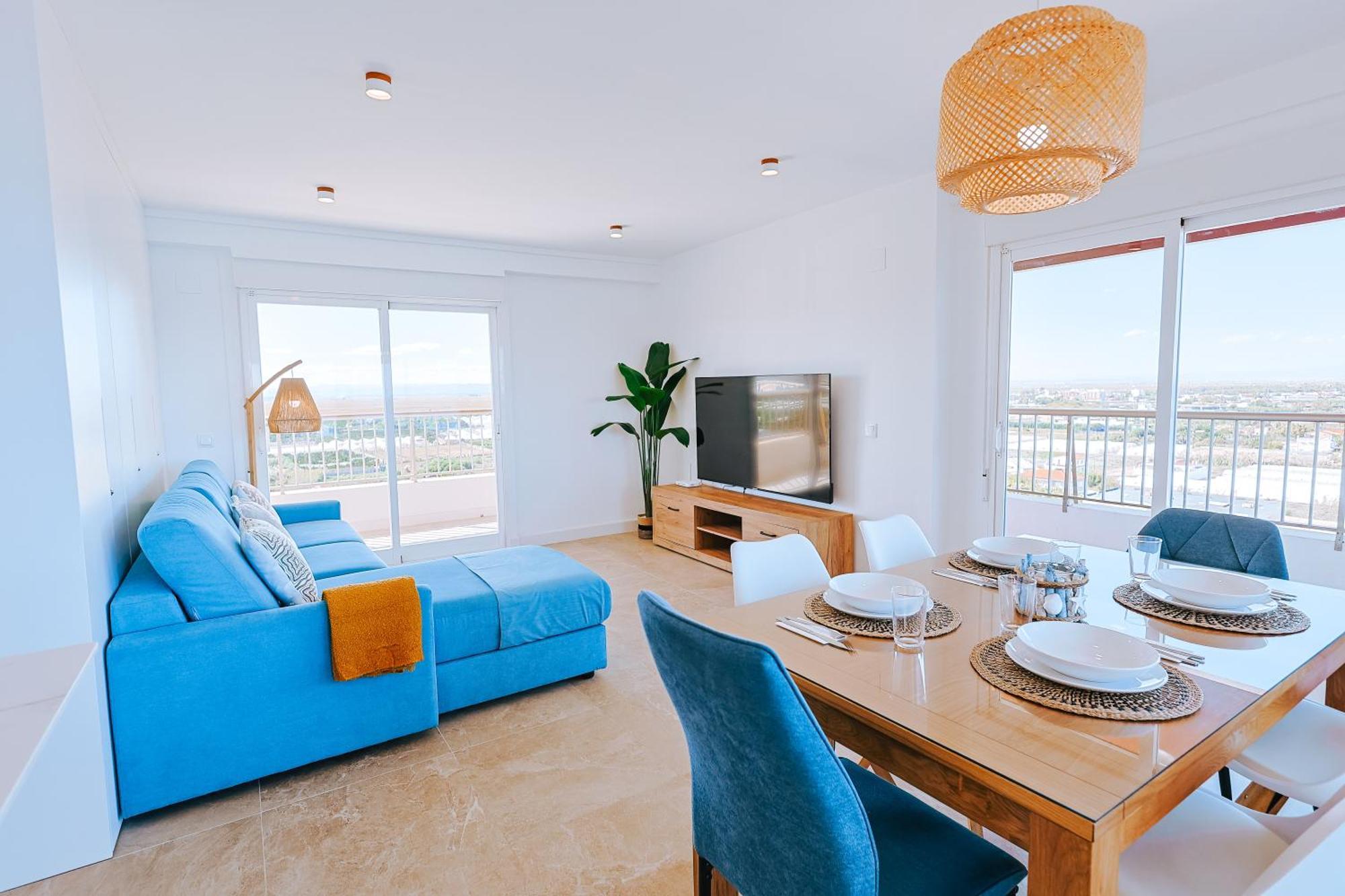 Apartamento Premium Con 5 Piscinas Barbacoa Tenis Frontenis El El Mareny Blau Esterno foto