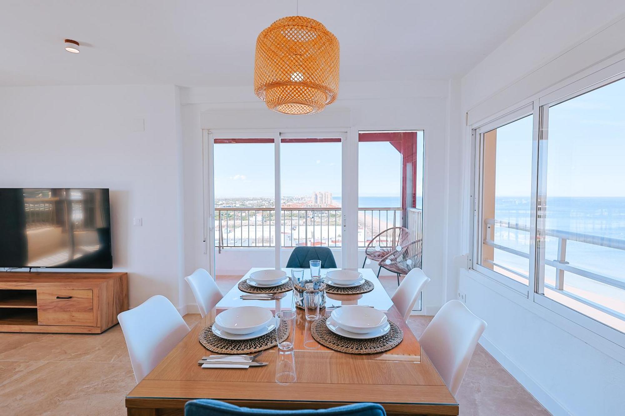 Apartamento Premium Con 5 Piscinas Barbacoa Tenis Frontenis El El Mareny Blau Esterno foto