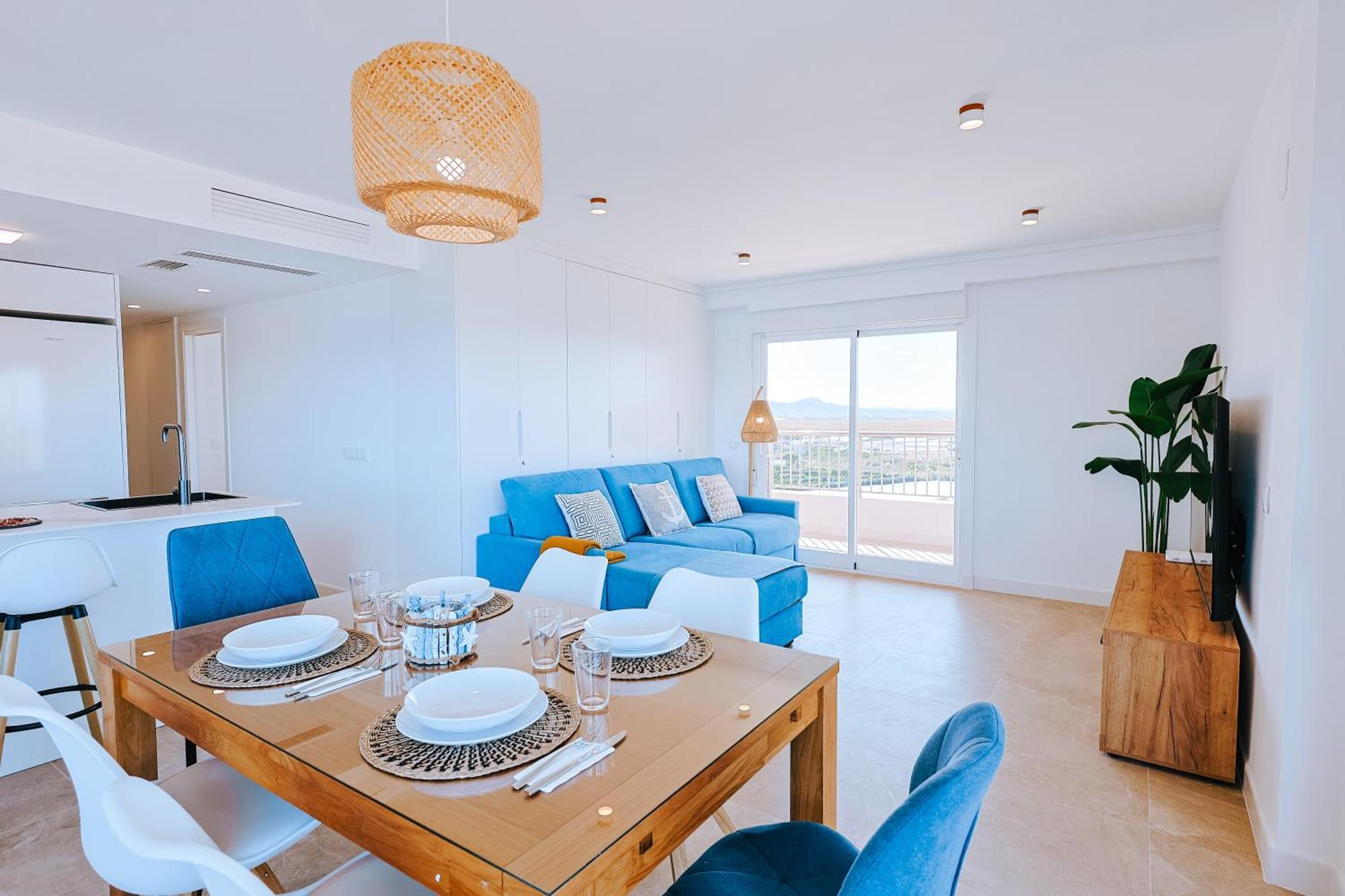 Apartamento Premium Con 5 Piscinas Barbacoa Tenis Frontenis El El Mareny Blau Esterno foto